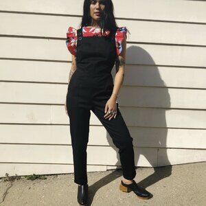 Nooworks - Black Overalls - New without tags!